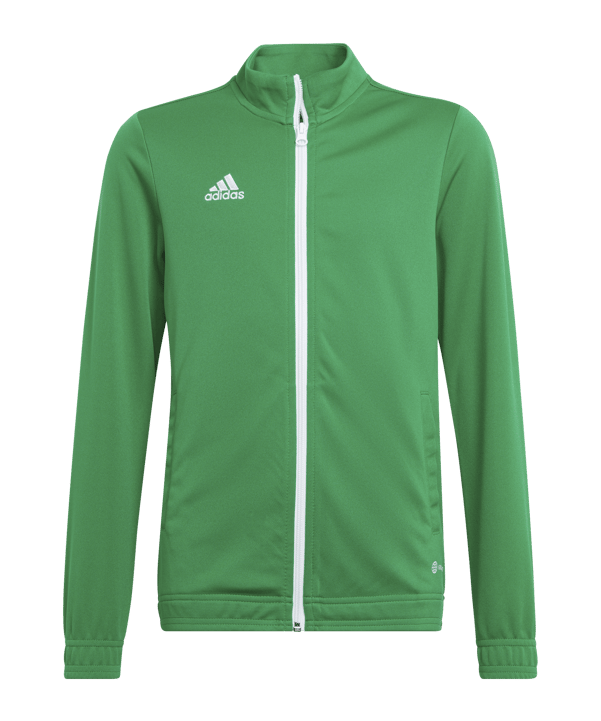 adidas Entrada 22 TK Trainingsjacke | Grün Weiss - gruen