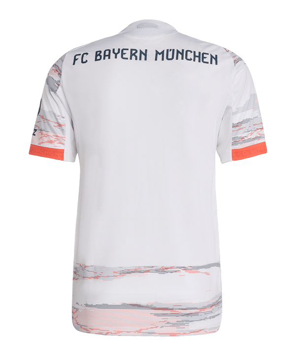 adidas FC Bayern München Authentic Trikot Away 2025/2026 Weiß - weiss