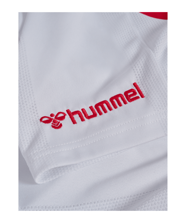 hummel DBU Dänemark Short Home 2026 Weiß F9001 - weiss