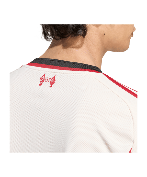 adidas FC Liverpool Trikot langarm Away 2025/2026 Weiß - weiss