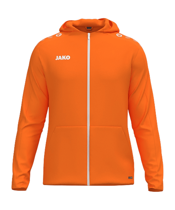 JAKO One Kapuzenjacke Orange F350 