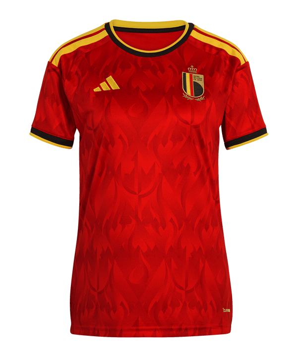 adidas Belgien Trikot Home WM 2026 Damen Rot | - rot