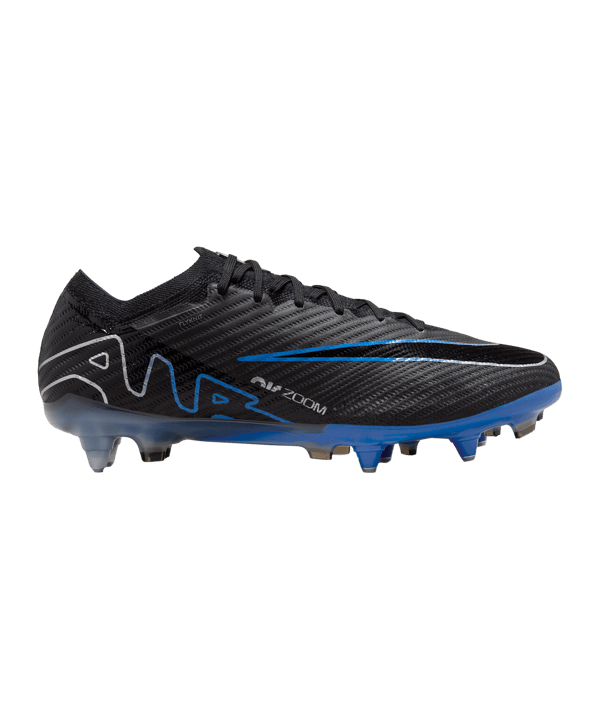 Nike Air Zoom Mercurial Vapor XV Elite SG-Pro AC Shadow Schwarz Silber Blau F040 - schwarz