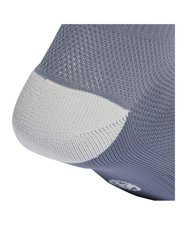 adidas Milano 23 Strumpfstutzen Grau Weiss Grau - grau