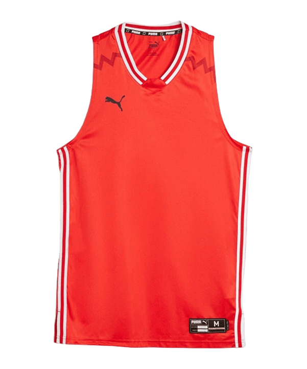 PUMA Hoops Team Game Trikot Kids Rot F004 - rot