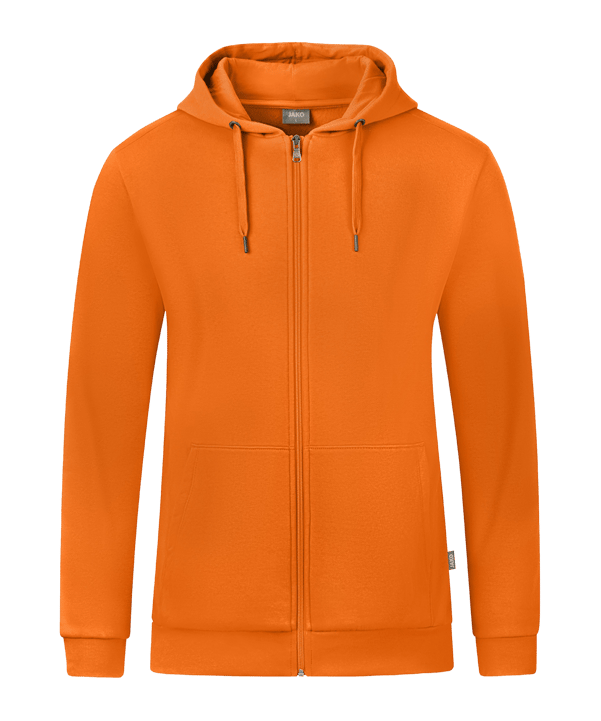 Jako Organic Kapuzenjacke Orange F360