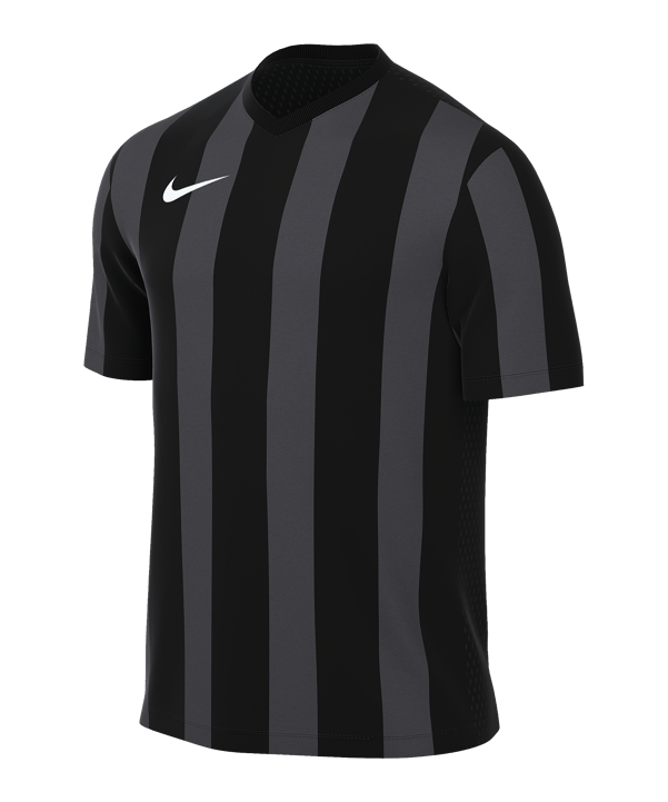 Nike Division V Striped Trikot Schwarz F010