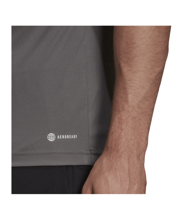 adidas Entrada 22 Poloshirt Grau - grau
