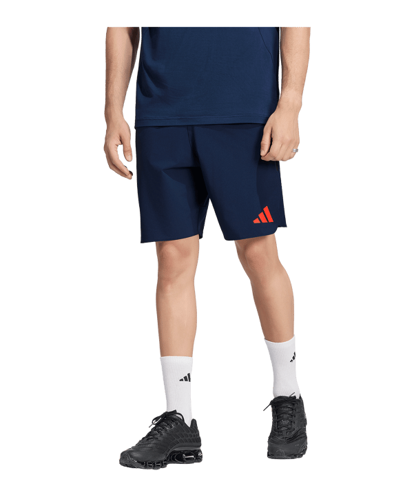 adidas FC Bayern München Tiro Travel Short Blau - blau