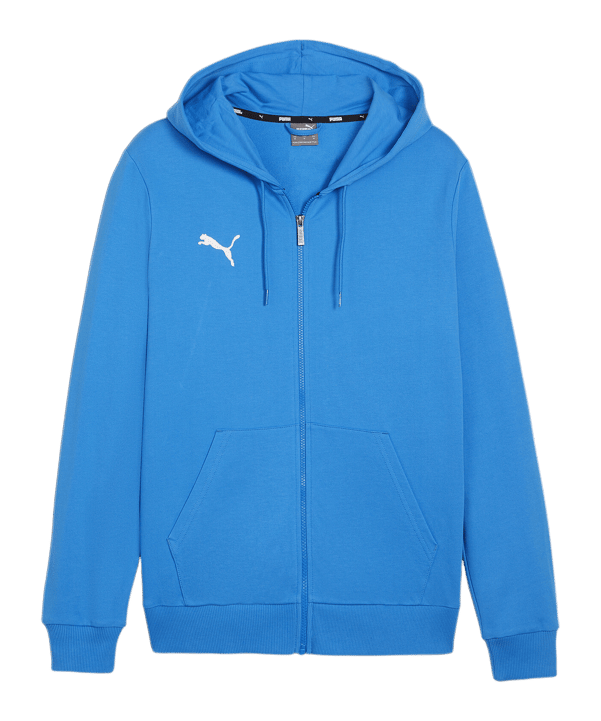 PUMA teamGOAL Casuals Kapuzenjacke Blau F02