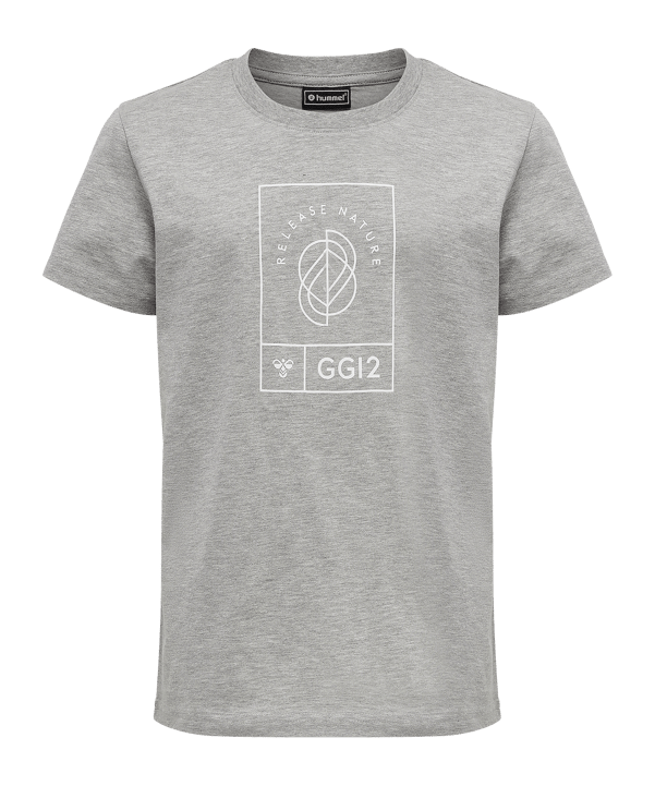 Hummel hmlGG12 T-Shirt Kids Grau F2006
