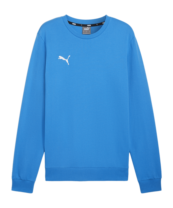 PUMA teamGOAL Casuals Sweatshirt Blau F02 