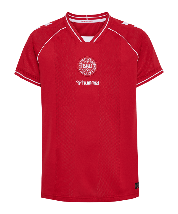 hummel DBU Dänemark Trikot Home 2026 Kids Rot F3365 - rot