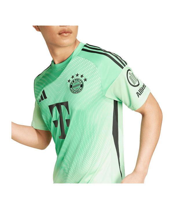 adidas FC Bayern München Torwarttrikot 2025/2026 Grün - gruen