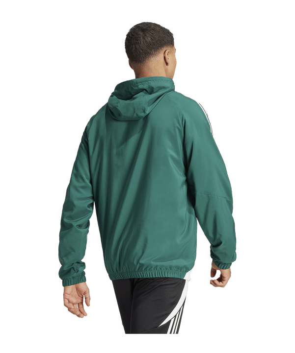 adidas Tiro 24 Windbreaker Grün Weiss - gruen