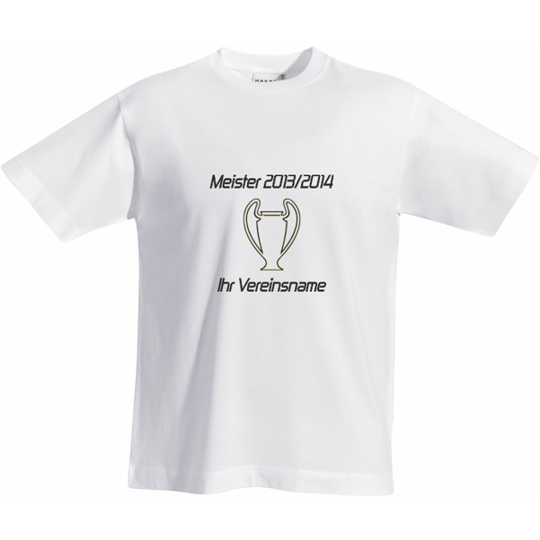 Meister T-Shirt | weiß - weiss