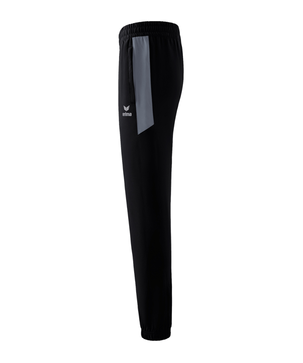 Erima Team Präsentationshose Kids Schwarz Grau - schwarz