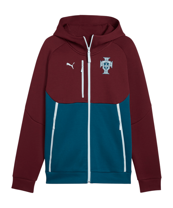 PUMA FPF Portugal Pumatech Kapuzenjacke Rot F21 - rot