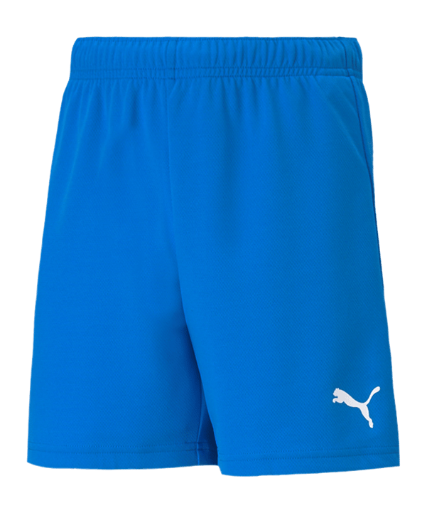 PUMA teamRISE Short Kids Blau Weiss F02