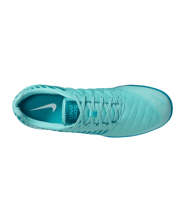 Nike Lunar Gato II IN Grün Weiss F303 - gruen