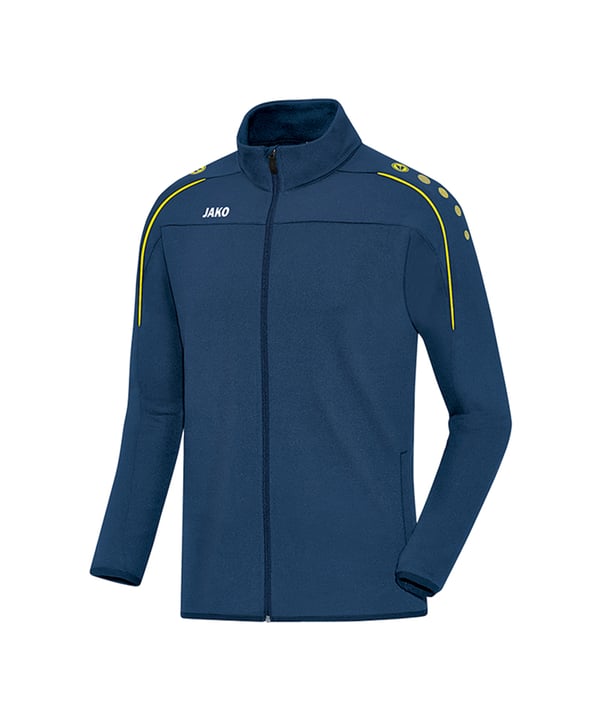 JAKO Classico Trainingsjacke Kids Blau Gelb F42