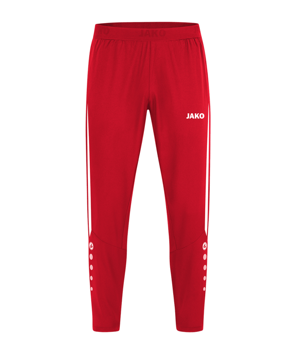 JAKO Power Freizeithose Rot Weiss F105