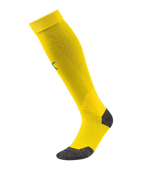 PUMA LIGA Socks Stutzenstrumpf Gelb Blau F17