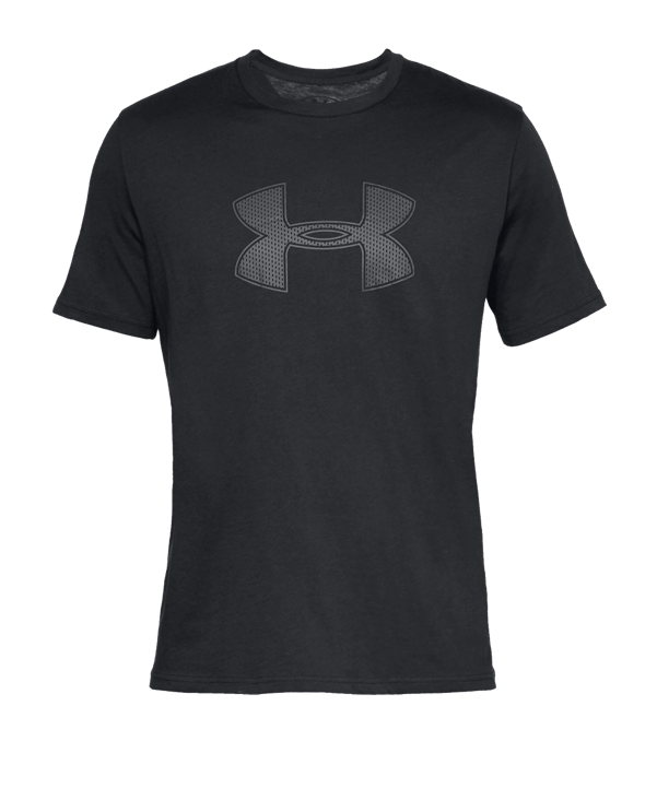 Under Armour Big Logo T-Shirt Schwarz F001 - schwarz