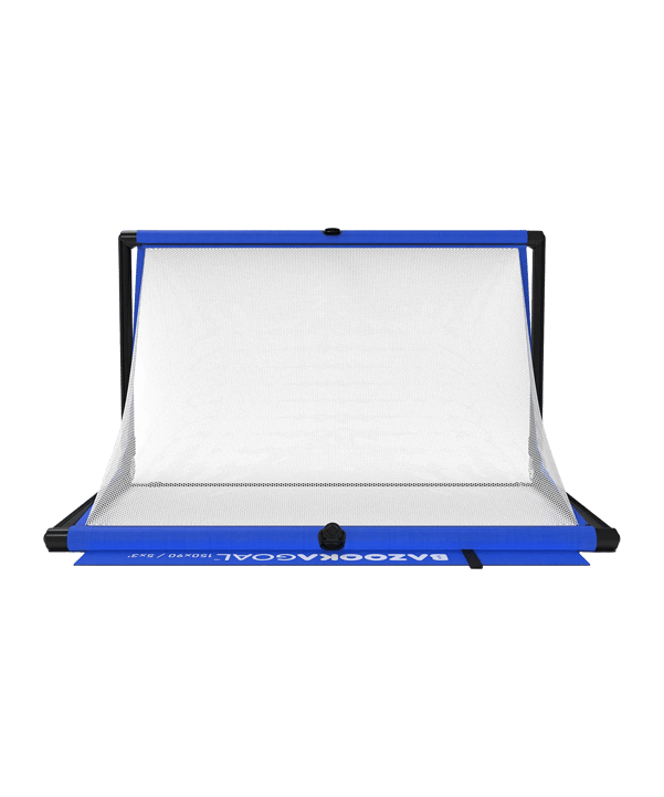 BAZOOKAGOAL CLASSIC PVC | 150x90cm | Blau Weiss | - blau