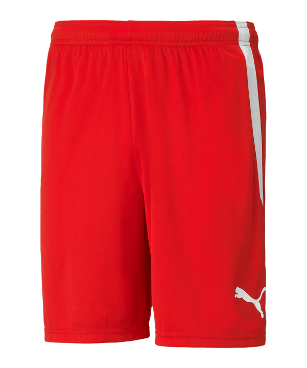 PUMA teamLIGA Short Rot Weiss F01