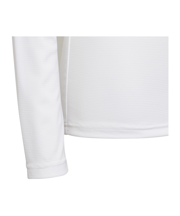 adidas Team Base Top langarm Kids Weiss - weiss