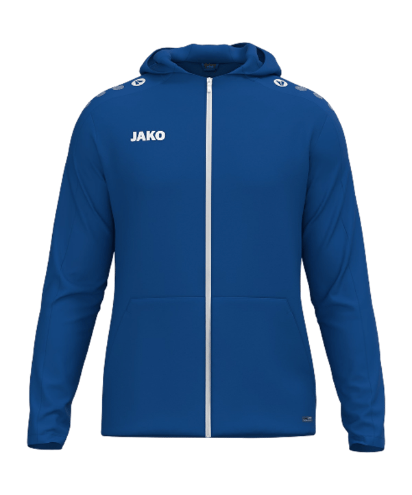 JAKO One Kapuzenjacke Blau F400 