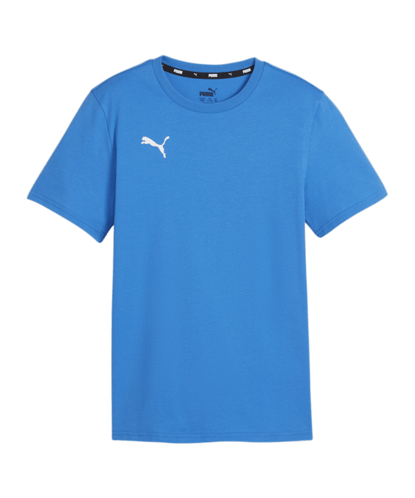 PUMA teamGOAL Casuals T-Shirt Kids Blau F02