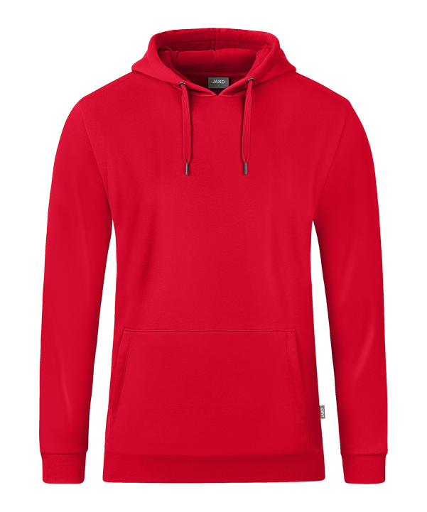 JAKO Organic Hoody Rot F100