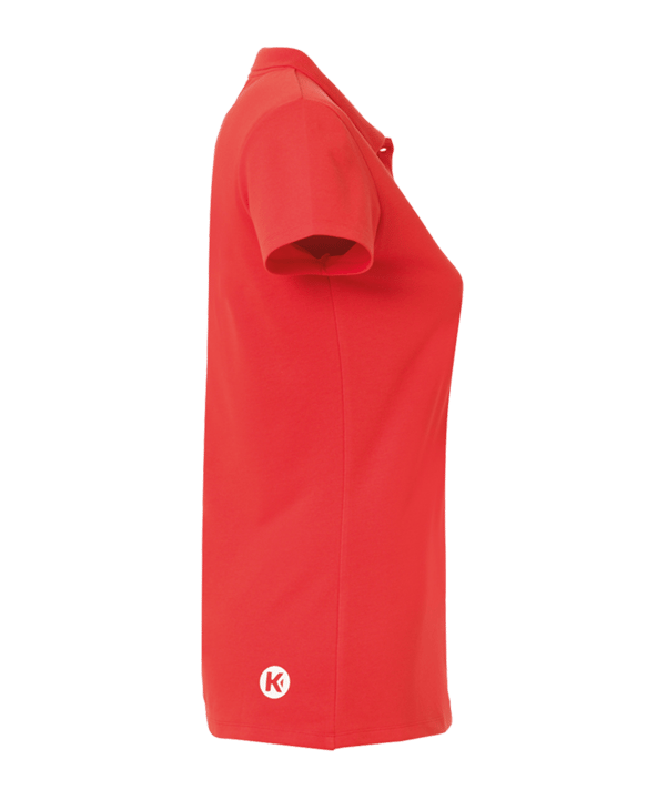 Kempa Polo T-Shirt Damen Rot F02 - rot