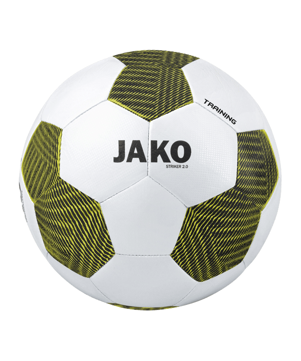 JAKO Striker 2.0 Trainingsball Weiss Gelb F704