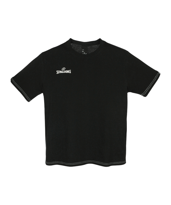 Spalding Team II T-Shirt Kids Schwarz F01 - schwarz
