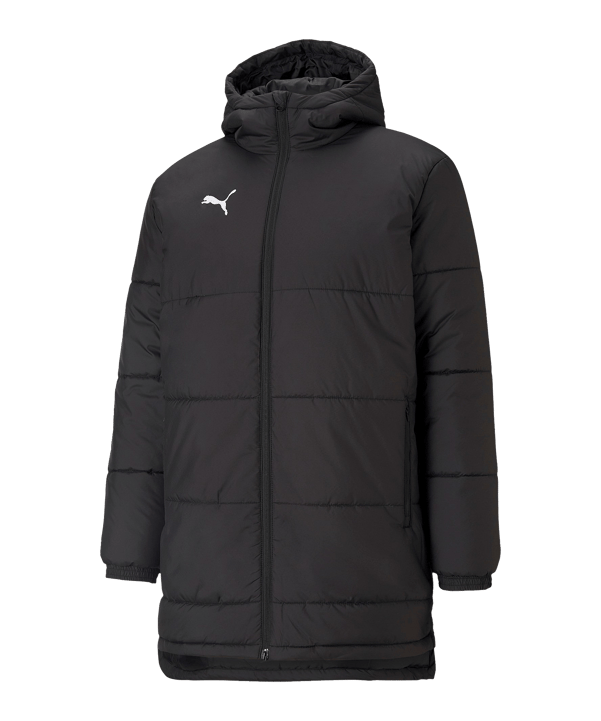 PUMA Bench Jacke Schwarz Weiss F03 - schwarz