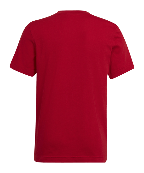 adidas Entrada 22 T-Shirt Kids Rot - rot
