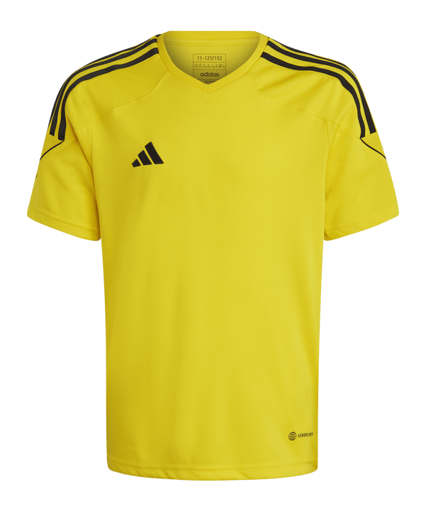 adidas Tiro 23 Trikot Kids Gelb Schwarz - gelb