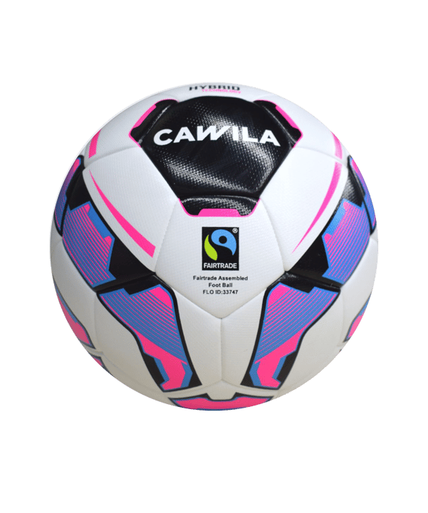 Cawila Light-Fußball MISSION HYBRID X-LITE |   Fairtrade 290g | Gr.3 - weiss