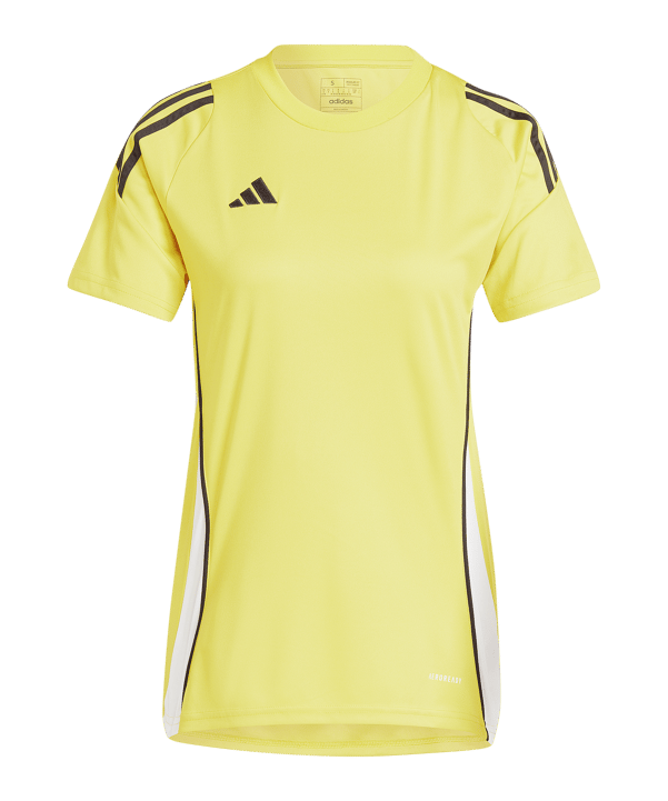 adidas Tiro 24 Trikot Damen Gelb Weiss