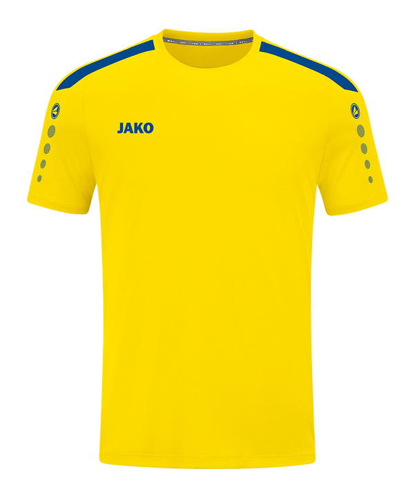 JAKO Power Trikot Kids Gelb Blau F304