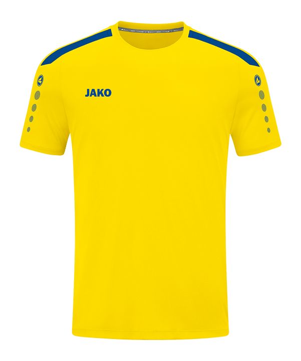 JAKO Power Trikot Kids Gelb Blau F304