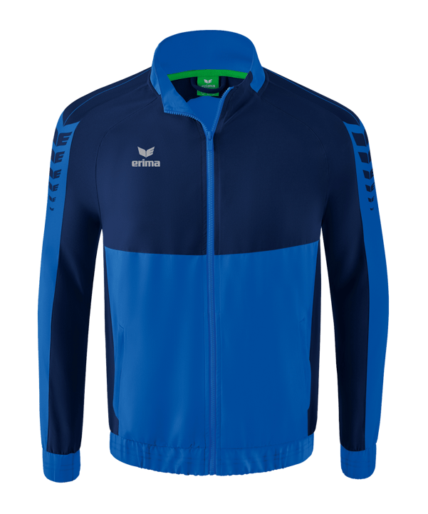Erima Six Wings Präsentationsjacke Kids Blau