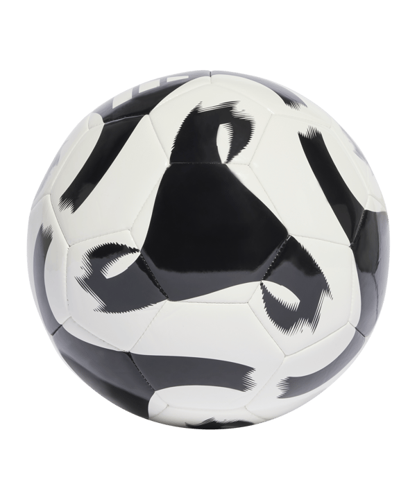 adidas Tiro Club Trainingsball Weiss Schwarz | - weiss