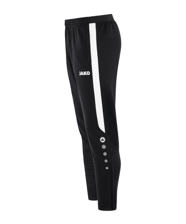 JAKO Power Polyesterhose Schwarz Weiss F802 - schwarz