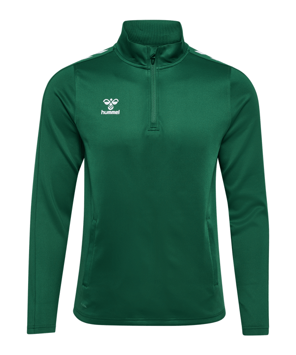 Hummel Core Xk Half Zip Poly Sweatshirt Grün F6140 
