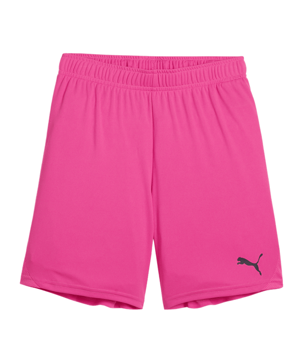 PUMA teamGOAL Short Kids Pink Schwarz F25