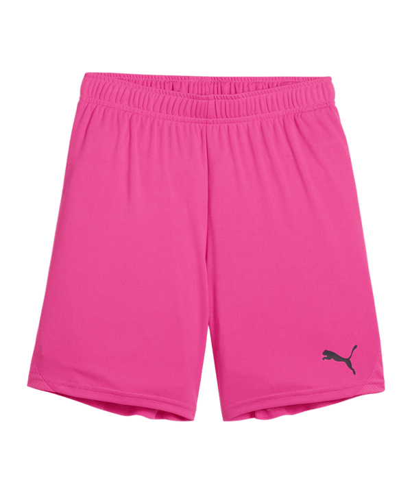 PUMA teamGOAL Short Kids Pink Schwarz F25